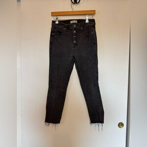 Women’s Madewell Black Ankle Jeans